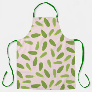 Tablier Motif de courgette d'été Zucchini Courgette