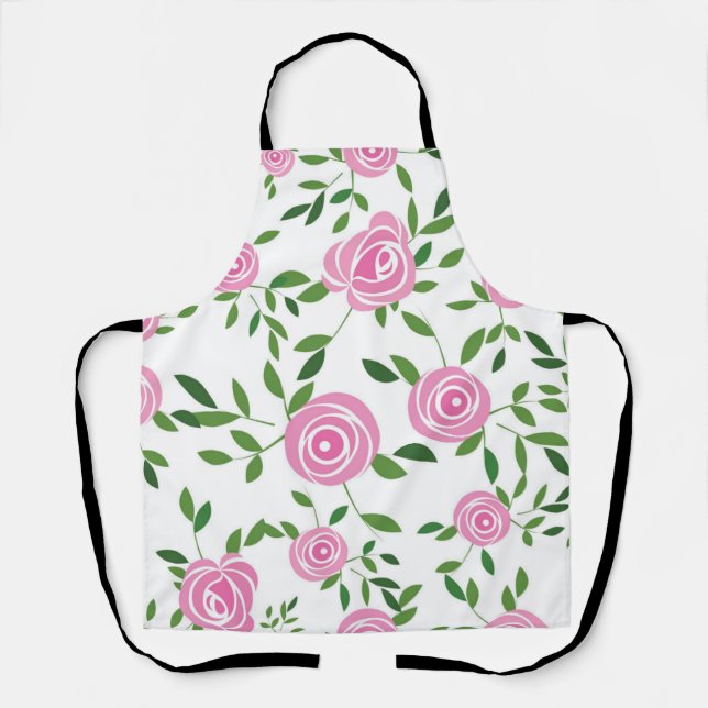 Tablier Motif de fleurs (Recto)