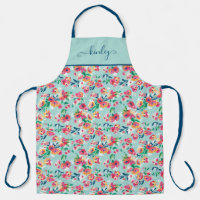 Motif de fleurs peintes