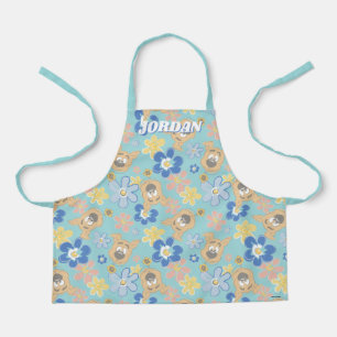Tablier Motif de fleurs Scooby-Doo