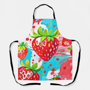Tablier Motif de fraise