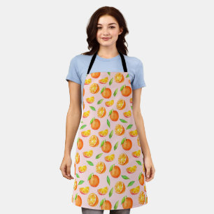 Tablier Motif de fruits aux oranges d'agrumes