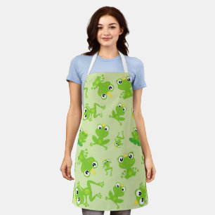 Tablier Motif de grenouille, Grenouilles mignonnes, Grenou