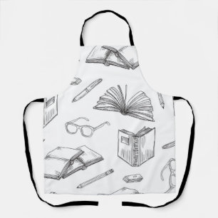 Tablier Motif de livre
