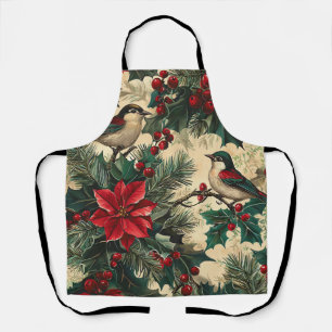 Tablier Motif de Noël vintage Woodland (13)