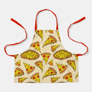 Tablier Motif de pizza au fromage fondu