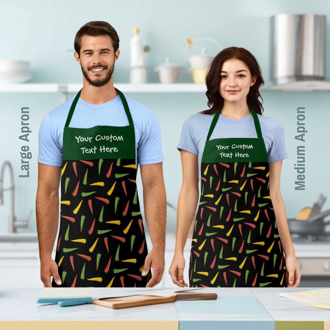 Tablier Motif de poivrons colorés (Créateur téléchargé)