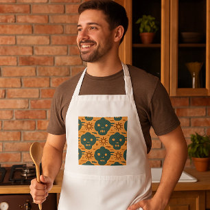 Tablier Motif de visage ethnique africain Masque tribal