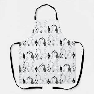 Tablier Motif des boutons de chat