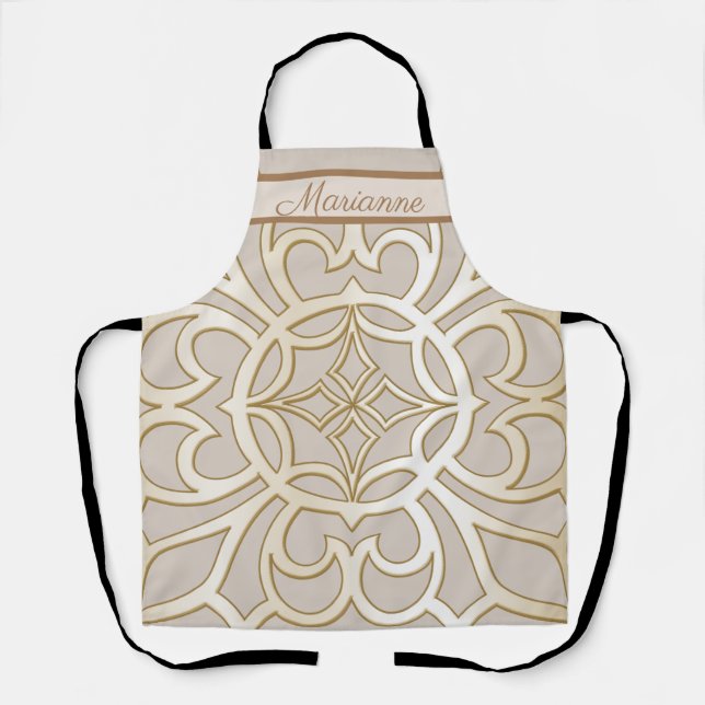 Tablier Motif d'impression Jacquard (Recto)