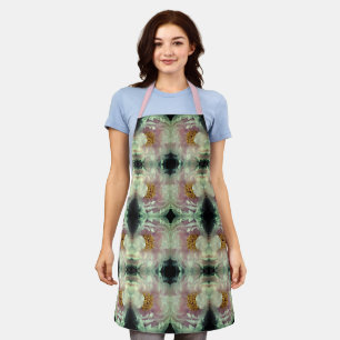 Tablier Motif du centre de fleurs rose Peony