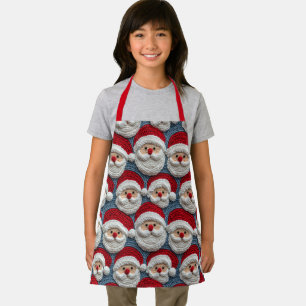 Tablier Motif du Père Noël