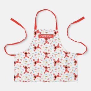 Tablier Motif Elmo Crayon