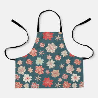 Tablier Motif floral sans couture