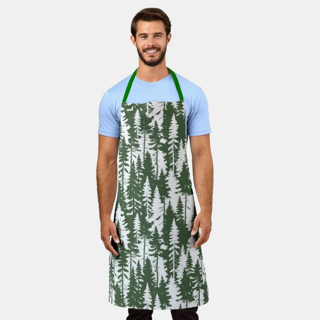 Tablier Motif forestier (Porté)