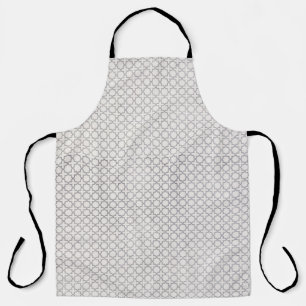 Tablier Motif géométrique beige islamique