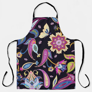 Tablier Motif indien paisley