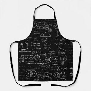 Tablier motif mathématique dessin de l'école de sciences g