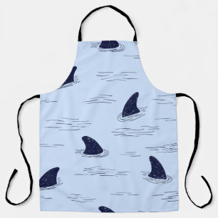 Tablier Motif Océan fin requin