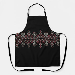 Tablier Motif palestinien jordanien de broderie Tatreez#5