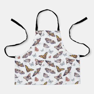 Tablier Motif papillon aquarelle
