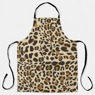Tablier Motif Poster de animal Leopard Jaguar