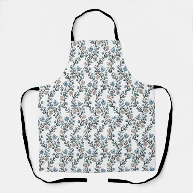 Tablier Motif rococo (Recto)