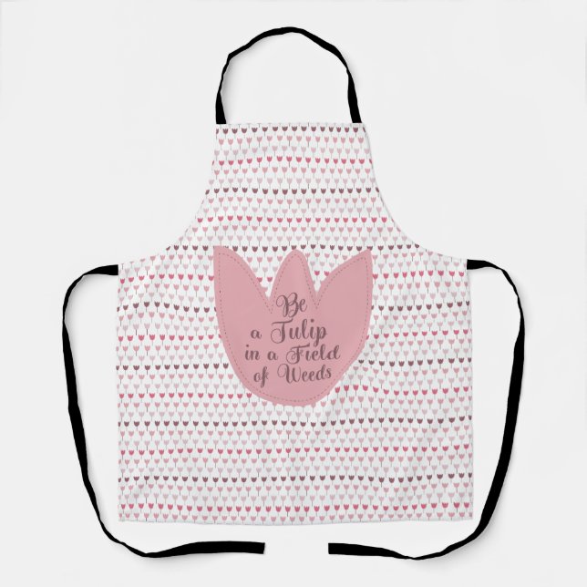 Tablier Motif rose simple Tulip (Recto)