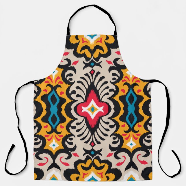Tablier Motif sans couture avec ornement de cachemire (Recto)
