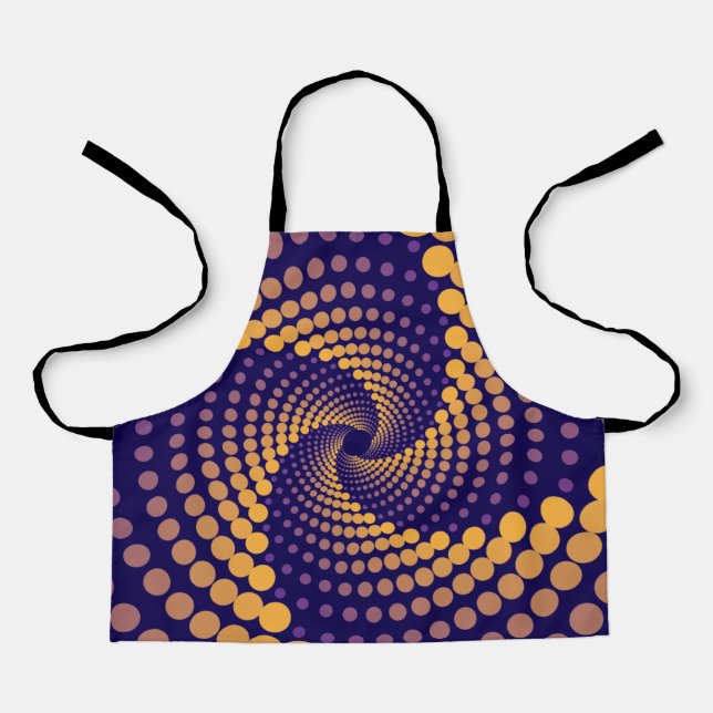 Tablier Motif spiral Vortex (Recto)