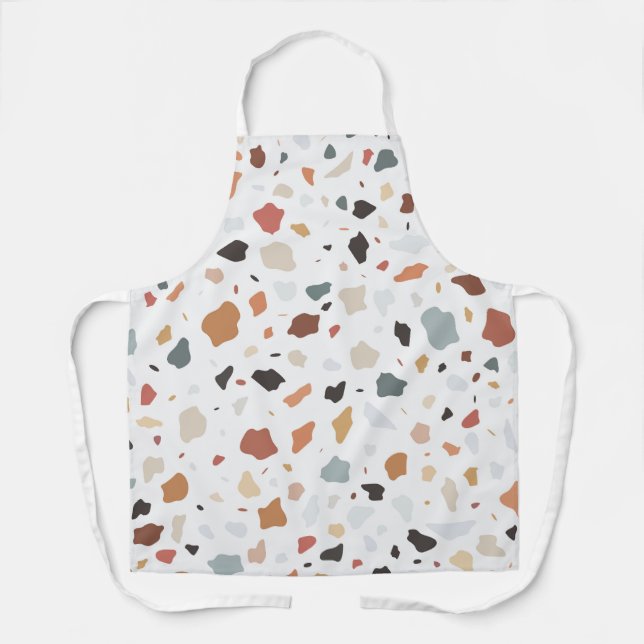 Tablier Motif Terrazzo (Recto)