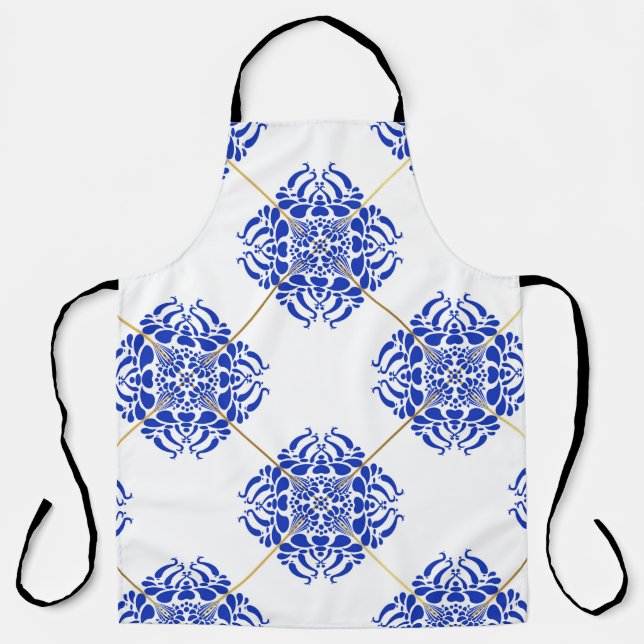 Tablier Motif traditionnel espagnol sans couture. Cérami e (Recto)