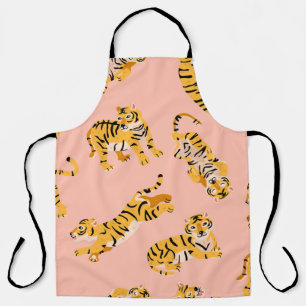 Tablier Motif transparent pour les tigres mignons