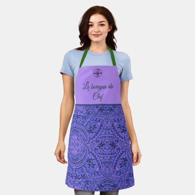 Tablier Motif Tribal Apron (Worn)