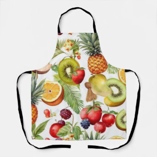 Tablier Motif vintage Fruit Garden