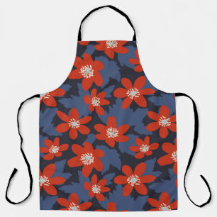 Tablier Motif vintage sans faille dans le style scandinave