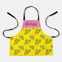 motifs de carottes jaunes customisés