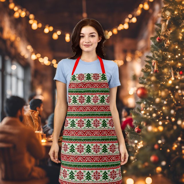 Tablier Motifs Festif Pine (Créateur téléchargé)