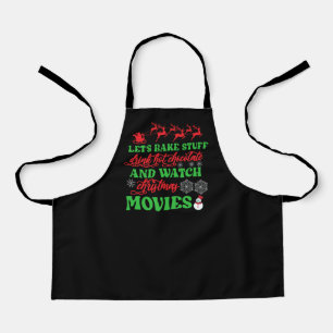 Tablier Mots d'art de Noël mignons de films de cuisine