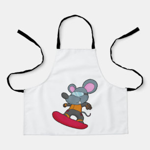 Tablier Mouse as Snowboarder