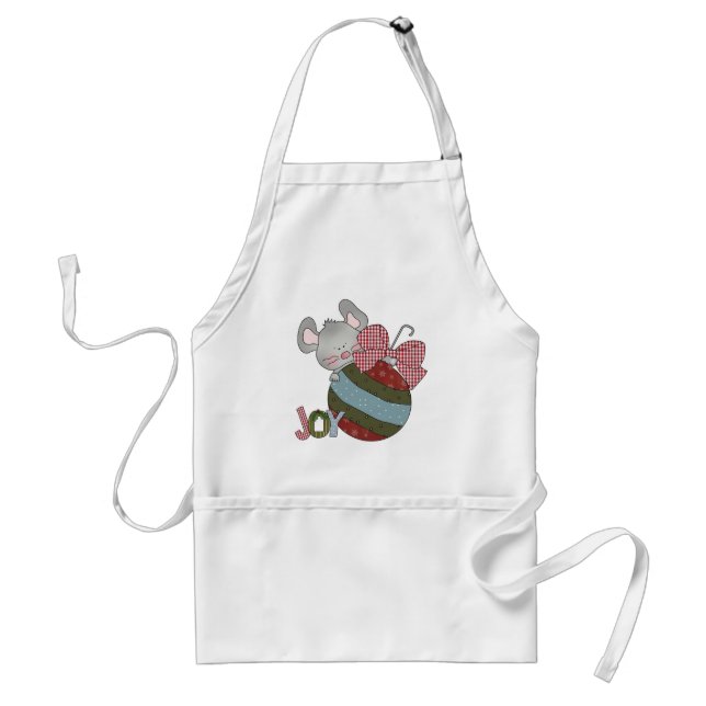 Tablier Mouse Joy T-shirts et cadeaux de vacances (Devant)