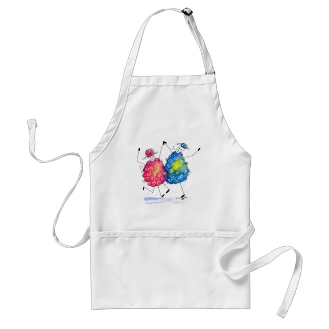 Tablier Mouton de danse Whimsical (Devant)