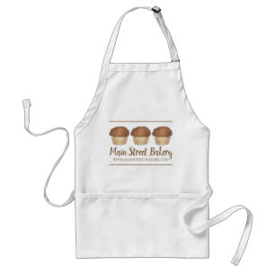 Tablier Muffin À La Pouce Cuisinée À La Boulangerie Baker