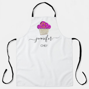 Tablier Muffins Boulangerie Restauration Gâteaux Smile Or 