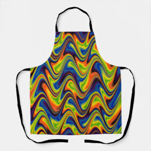 Tablier Multicolor Abstrait