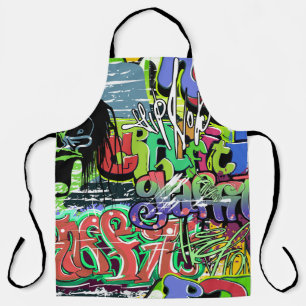 Tablier Mur de graffitis : Hip hop urbain