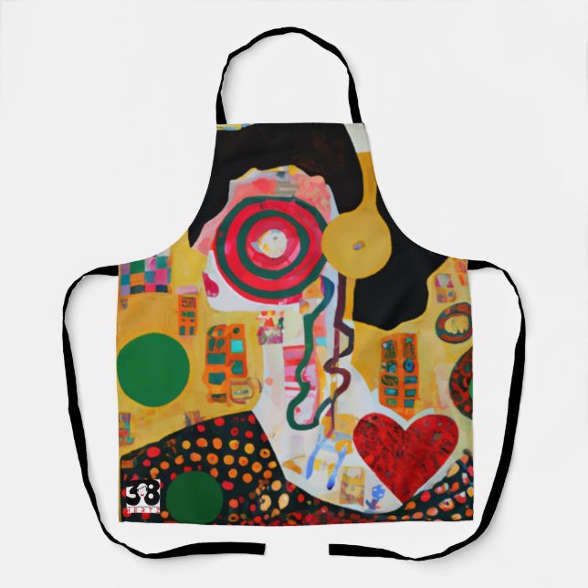 Tablier Musique pop (Recto)