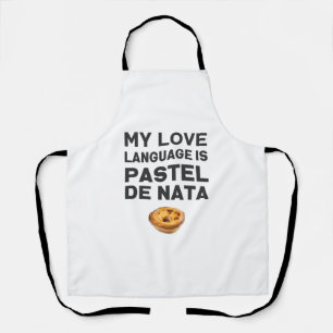 Tablier My Love Language est Pastel de Nata