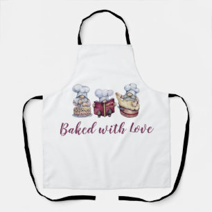 Tablier Nains personnalisés Cuisine Patisserie Mignon Drôl