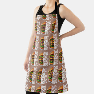 Tablier N'allez pas Bacon Mon coeur amusant jeu de nourrit